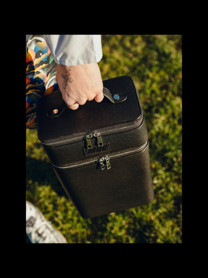 Small PU Vegan Leather Sports Bag